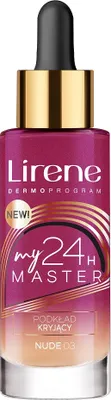 Produktbild von Lirene My Master Make-up 03 Nude, 30 ml - Maximale Deckkraft für makellosen Alltagslook