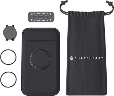 Produktbild von Shapeheart Universal Magnetic Moto Mount Xxl Handyhülle Durchsichtig  Durchsichtig One Size