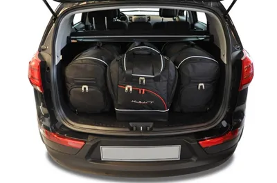 Produktbild von Kia Sportage 2010-2016 Kofferraumtaschen Set 4 Stk