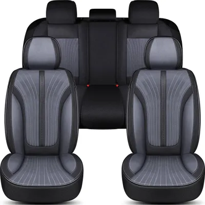 Produktbild von Premium Schonbezüge-Komplettset für Dodge Nitro Bj 2006-11 in Schwarz/Grau FV1