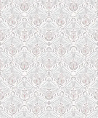 Obrázok produktu pre Masureel Tapeta art déco motív sivá - 632122 - 53 cm x 10,05 m
