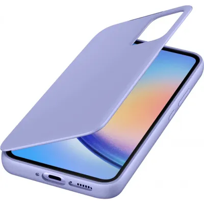 Produktbild von Samsung EF-ZA346, Geldbörsenhülle, Samsung, Galaxy A34, 16,8 cm (6.6"), Heidelbeere