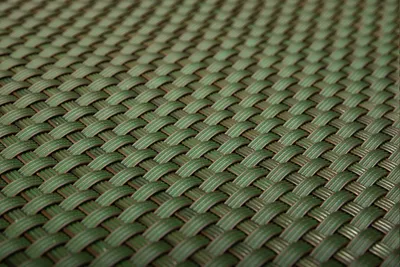 Produktbild von Balkonverkleidung Sichtschutz Balkonsichtschutz Polyrattan Balkonbespannung Sichtschutzmatte Windschutz Zaunblende Rattan RD12 Grün 90 cm hoch