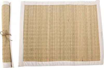 Immagine prodotto di Tappetino da tavolo in rattan / tappetino da tavolo 45 x 35 cm