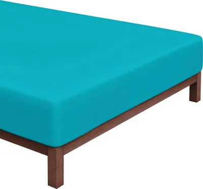 Obrázok produktu pre Tyrkysové jerseyové prestieradlo Rozmery: 140x200 cm