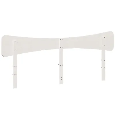 Image de vidaXL Tête de lit blanc 200 cm pin massif