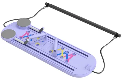 Produktbild von 5-in-1 Liegestützgriffe klappbar Push Up Bars mit Widerstandsbänder Ellenbogenpads Liegestützgriffen, tragbar