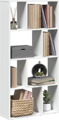 Immagine prodotto di Maison Exclusive - Libreria bianca 60 x 20 x 120,5 cm Materiale ligneo