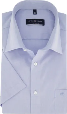 Produktbild von Casa Moda Hemd kurzarm blau uni