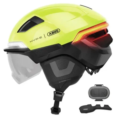 Obrázok produktu pre Prilba Abus HYP-E BL.ACE mestská na bicykel signálne žltá veľkosť M (54-58 cm) 45085