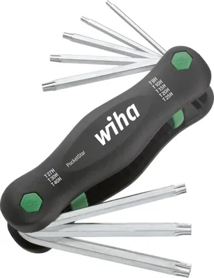 Image de Wiha TORX BO Jeu de tournevis coudés 8 pièces 363TRP8 (25130)