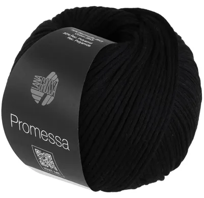 Produktbild von Lana Grossa - Promessa 0024 schwarz