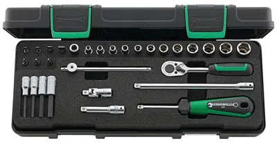 Zdjęcie produktu dla STAHLWILLE 96011134, Zestaw nasadek, 30 głowic(e), 325 mm, 135 mm, 1,14 kg
