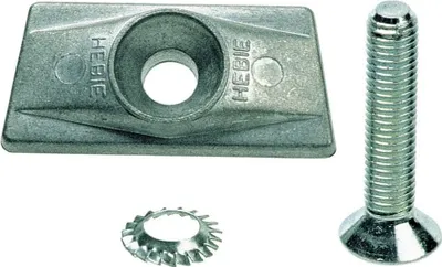 Produktbild von Ständerplatte mit Senkschraube Hebie 69902