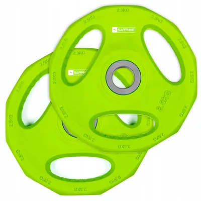 Zdjęcie produktu dla Zestaw OBCIĄŻEŃ 2x2,5KG do sztangi B- PUMP talerze 5KG METALOWE obciążenie