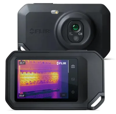 Obrázek produktu pro FLIR One C8, 320 x 240 px, -20 - 450 °C, 35°, 27°, 50 mK, Infračervený, Picture-in-Picture (PiP), Visual