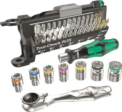 Imagen del producto de Juego de 39 puntas compactas, ideal para trabajos de precisión y uso profesional