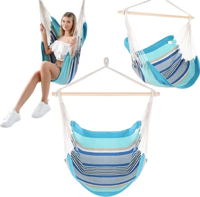 Zdjęcie produktu dla Brazylijski fotel wiszący hamak 100x100cm 1052175