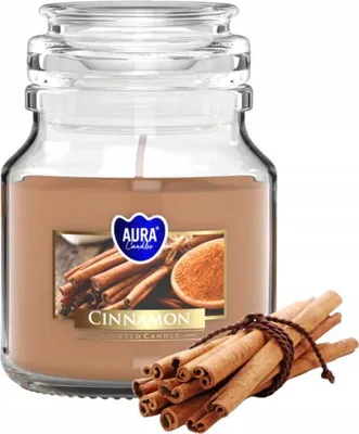 Produktbild von Bispol Świeca zapachowa w szkle Cynamon, 120g