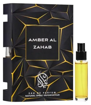 Produktbild von Eau de Parfum Probe, Nylaa Amber Al Zahab, Unisex, 2 ml
