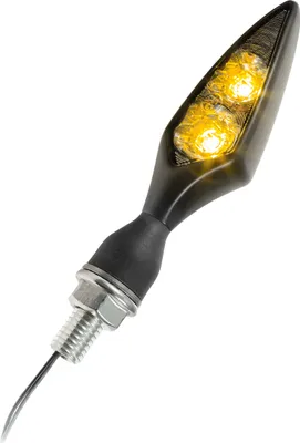 Produktbild von Kellermann Rhombus Dark LED Blinker schwarz vorn links / hinten rechts