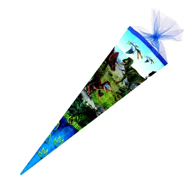 Produktbild von Nestler Schultüte 85 cm 6-eckig Schleich® - Dinosaurs