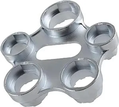 Produktbild von Perlator Schlüssel 10-in-1 Universal - Zinklegierung - Armaturenschlüssel für Perlatoren, Wartung & Sanitär, Zubehör für Montage für Reparatur