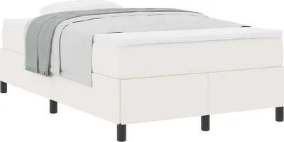Produktbild von Boxspringbett Creme 120 x 190 cm Cordstoff