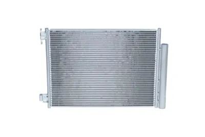 Produktbild von NRF 350357 Kondensator Klimaanlage für RENAULT Twingo III Schrägheck (BCM) +Trockner +Dichtring