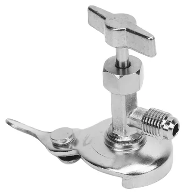 Obrázek produktu pro Nástroj na otevírání lahví s chladivem R134A s 1/4" SAE závitem, vhodný pro chladiva R12, R134A, R22, R410 a R502, typ B