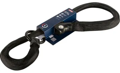 Produktbild von ABUS Kettenschloss Infinity Loop 1806 - flexibles Fahrradschloss mit 2 längenverstellbaren Schlaufen zum gleichzeitigen Absichern mehrerer Fahrradteile, Fahrräder oder anderer Objekte - Länge 110 cm