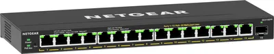 Produktbild von NETGEAR Plus GS316EPP - Switch - managed - 15 x 10/100/1000 (PoE+) + 1 x SFP - Desktop, wandmontierbar - PoE+ (231 W)