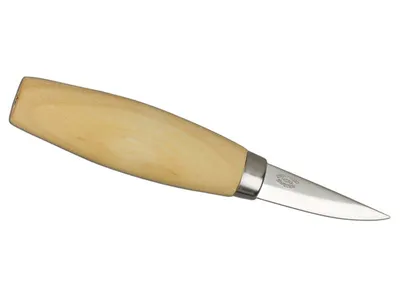 Productafbeelding van Morakniv WOOD CARVING 120, snijmes voor houtbewerking, koolstofstaal