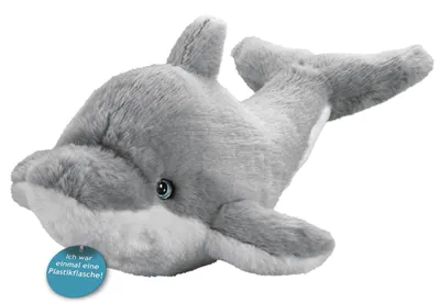 Image de Bauer ECO-LINE - Peluche dauphin (33cm) Doudou en peluche matériaux recyclés