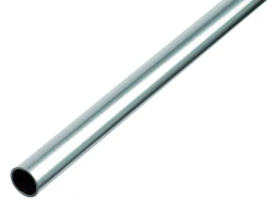 Immagine prodotto di Alberts 472573 Tubo tondo, alluminio, naturale, 1000 x 15 x 1 mm