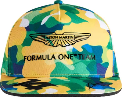 Immagine prodotto di Aston Martin Racing - Squadra di Formula 1 - Cappello piatto in edizione speciale - Fernando Alonso - BRASILE