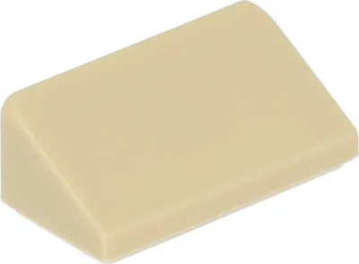 Produktbild von LEGO: 50x Schrägstein / Slope 1x2 30°, Beige