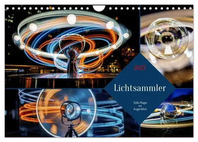 Produktbild von Lichtsammler (Wandkalender 2027 DIN A4 quer), CALVENDO Monatskalender