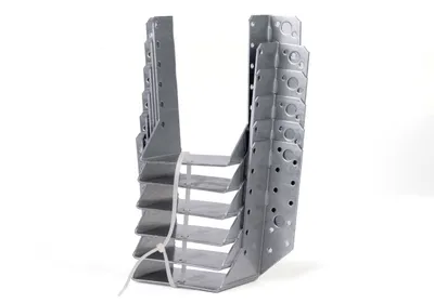 Image de Alberts 331399 Sabot de solive, type A, galvanisé sendzimir, 100 x 140 mm, set de 6 pièces