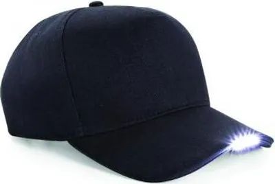 Produktbild von Baseballcap mit LED Licht - Beleuchtung - 69071 schwarz