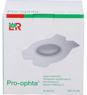 Produktbild von Pro Ophta Augenverband D, 50 St VER