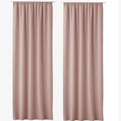 Produktbild von Famanu Dekorationsvorhang mit Faltenband - 140 x 250 cm, 13 Farben
