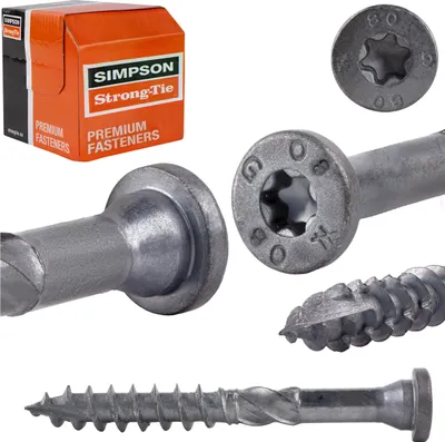 Produktbild von Schrauben für Zimmermannsverbindungen SSF 10,0x80mm