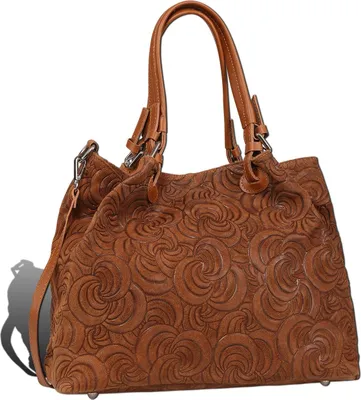 Immagine prodotto di Borsa Toscanto marrone, borsa a tracolla grande 36x27x16 cm D2OTT179SN4