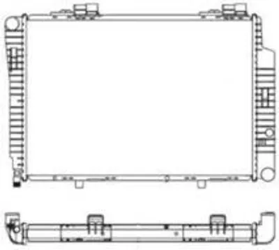 Produktbild von NRF Kühler, Motorkühlung  51284
