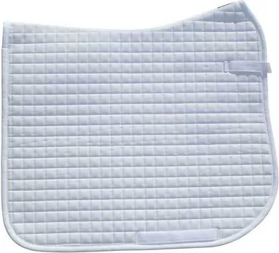 Produktbild von Marjoman Distribucion Straight Dressur Satteldecken Weiß Full Weiß Full