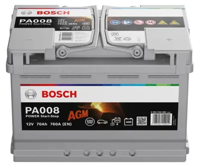 Produktbild von Bosch Starterbatterie AGM 70Ah 760A PowerLine
