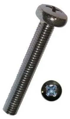 Produktbild von Dresselhaus Linsenkopfschraube 4198/001/40 5x16 5mm 16mm Stahl Blisterpack