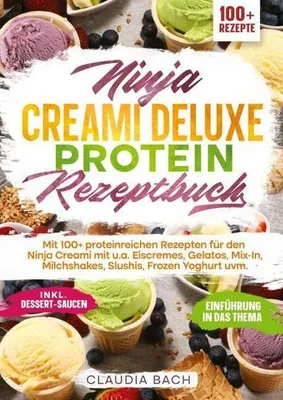 Produktbild von Ninja Creami Deluxe Protein Rezeptbuch
