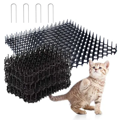 Immagine prodotto di 12 pezzi di protezione anti-gatto per giardino e mobili